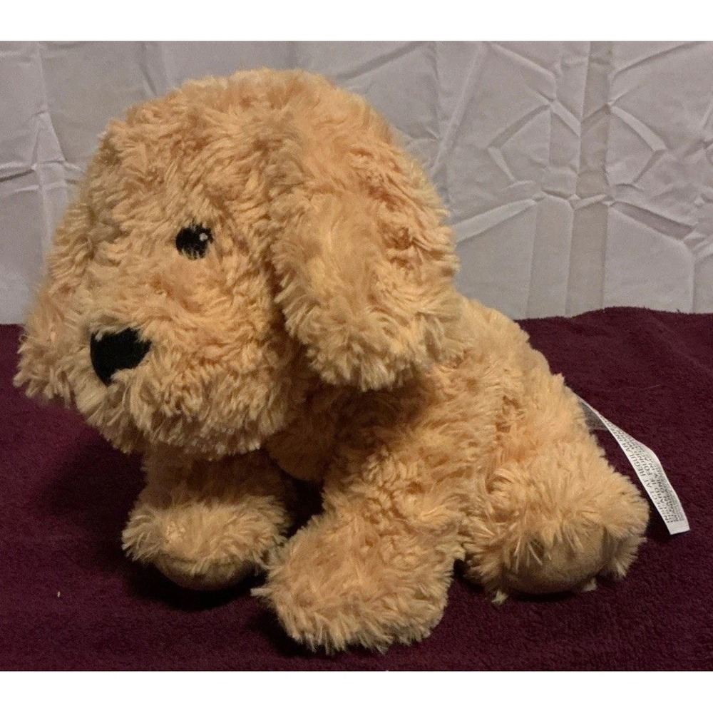 Warmies 8.5" Sitting Golden Dog Heatable and Coolable Weighted‎ Stuffed Animal